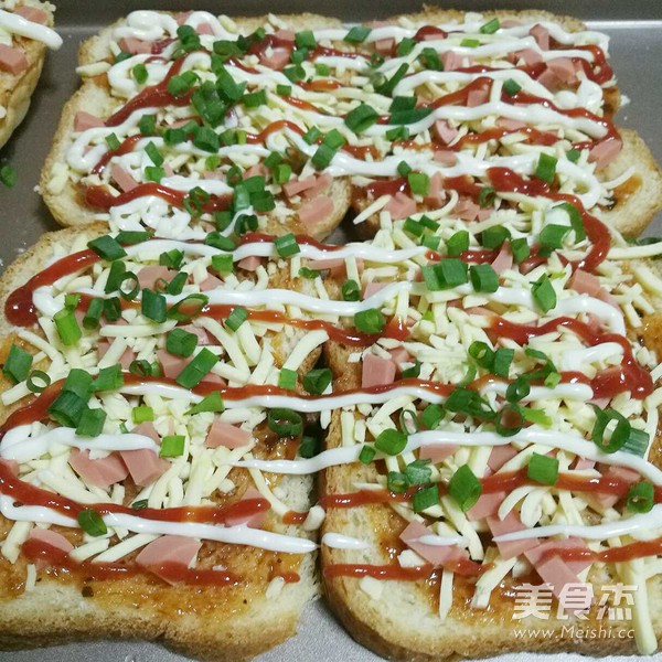 葱香芝士面包片