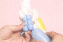 魔法气球造型系列之气球小木马