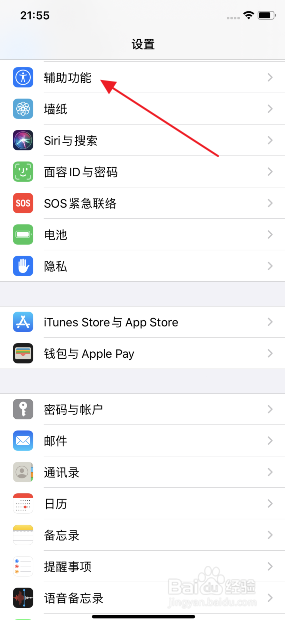 iphone11怎么开启缩放调整放大级别