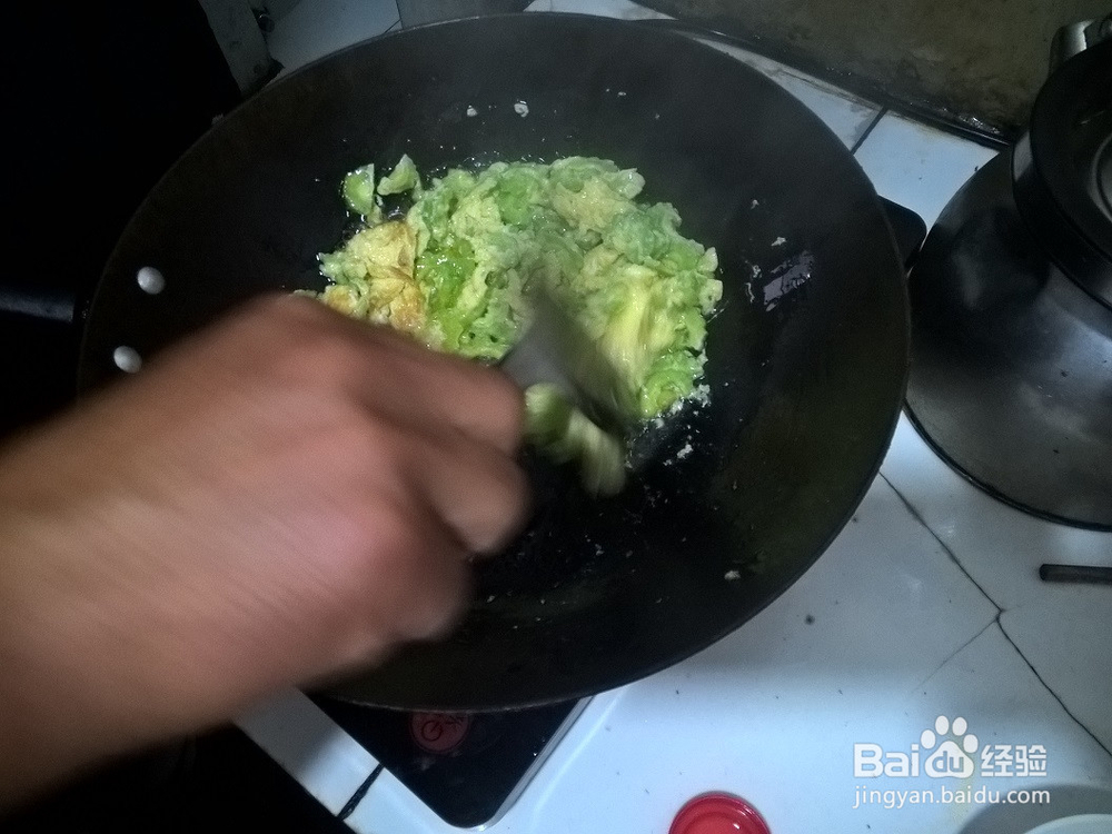 如何制作苦瓜炒蛋