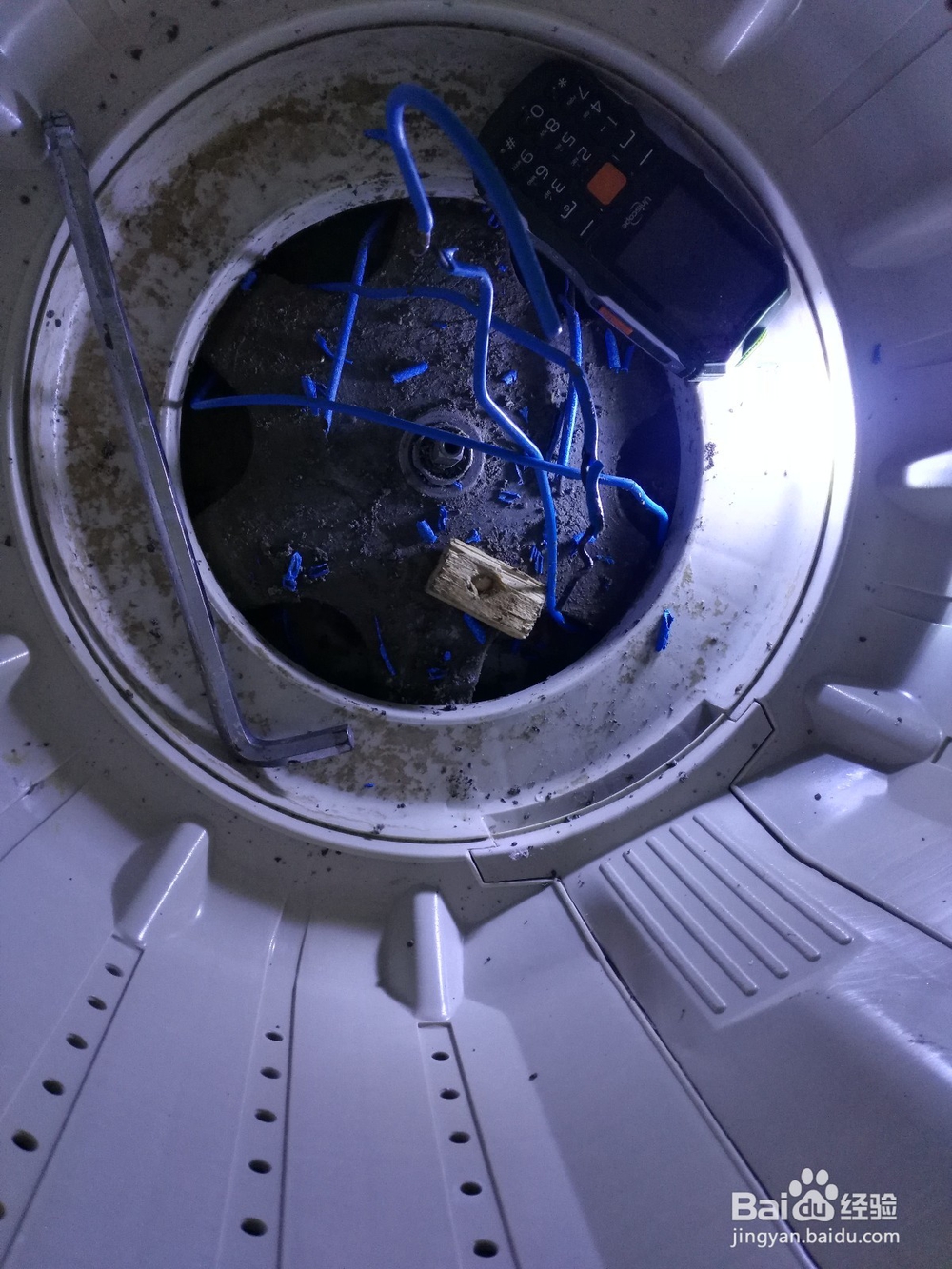 十多年的小天鹅洗衣机内桶清洗