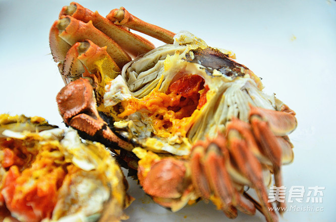 蟹黄捞饭的做法