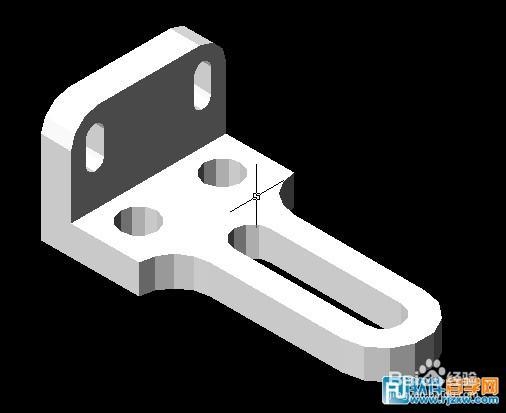 用CAD绘制三维实体之机械零件