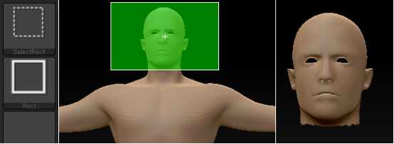 如何选择和隐藏ZBrush部分模型
