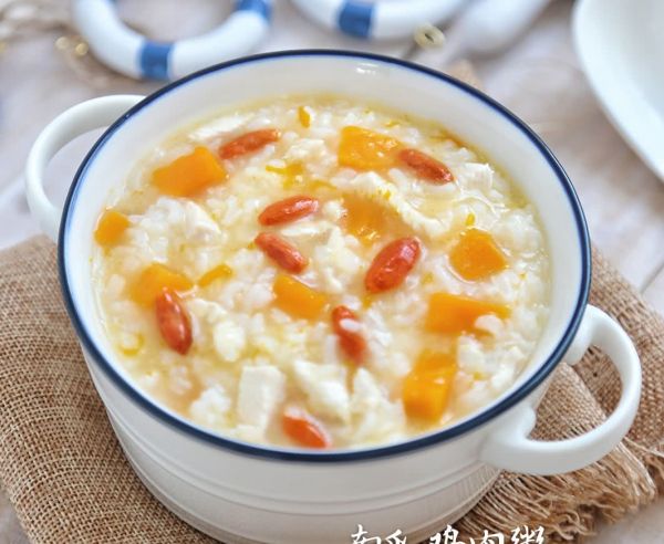 鸡肉南瓜粥#柏翠辅食节-营养佐餐#