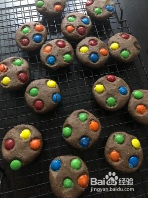 七彩豆豆曲奇的做法
