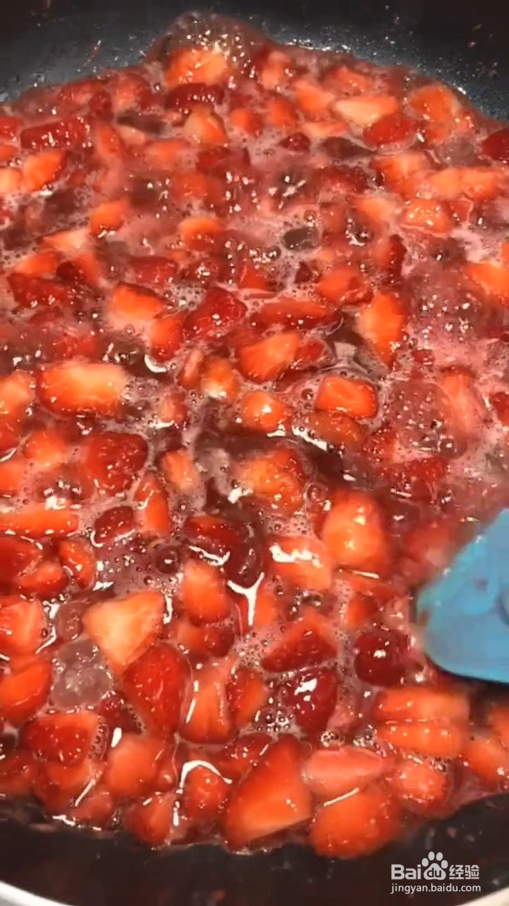 酸甜开胃的草莓果酱要怎样做