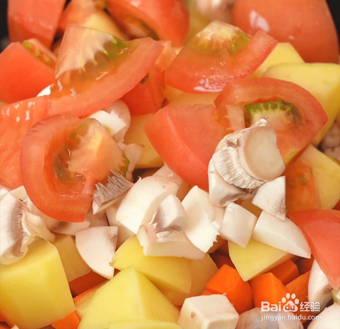 咖喱鸡腿饭的做法