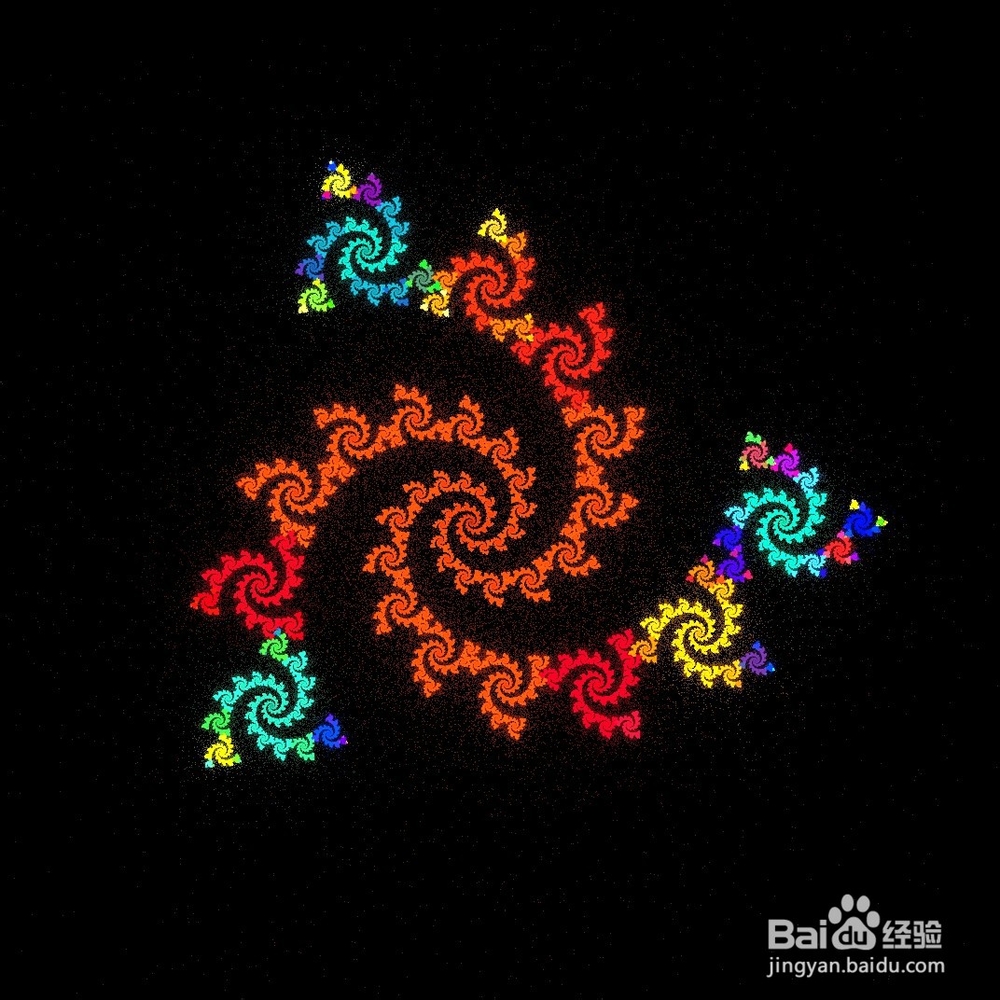 【Apophysis】绘制精美的螺旋图形