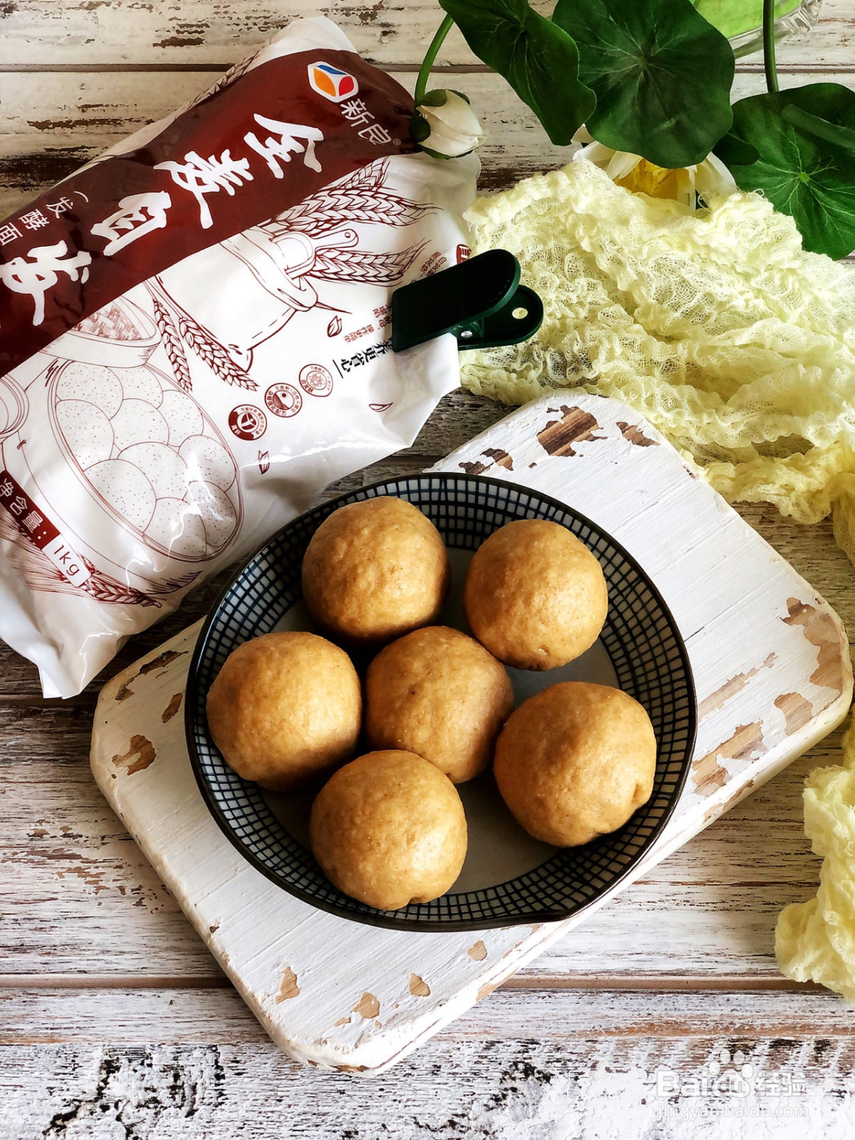 全麦豆沙包的做法