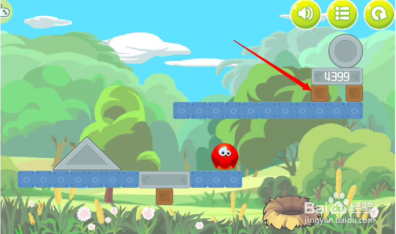 小游戏泡泡鸟历险记4第6关