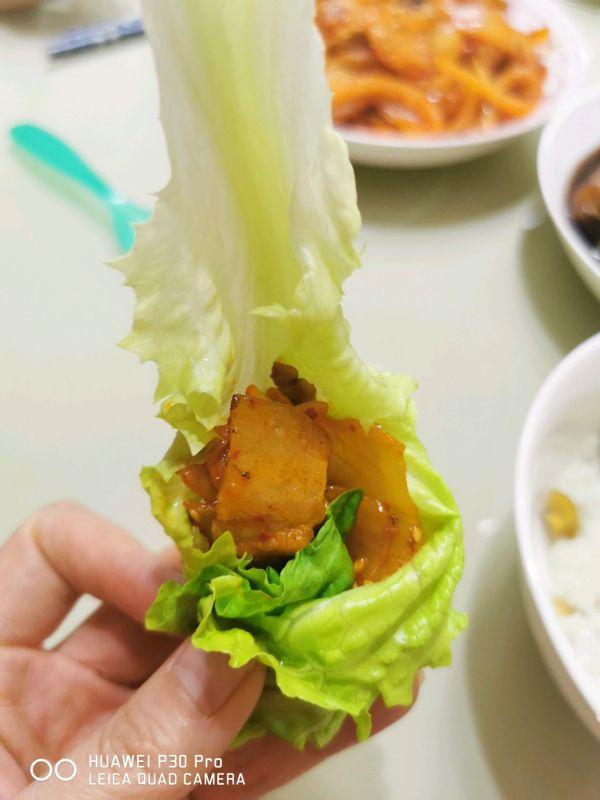 辣白菜炒五花肉