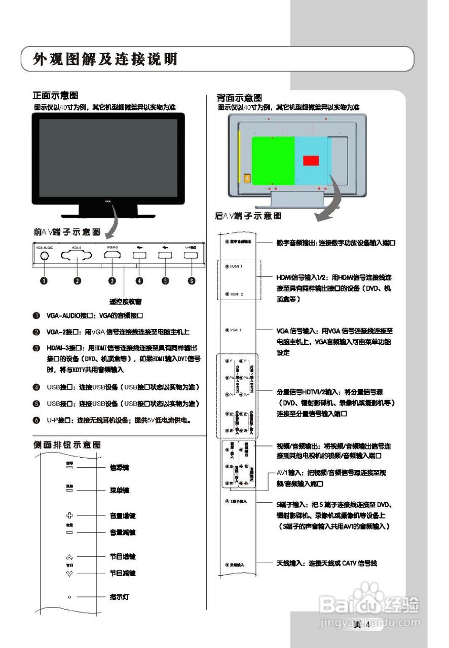 TCL王牌L37X9F液晶彩电使用说明书