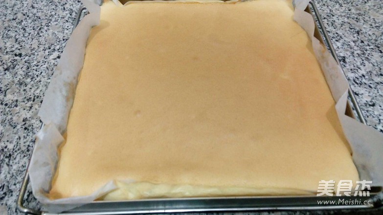 方格蛋糕卷的做法