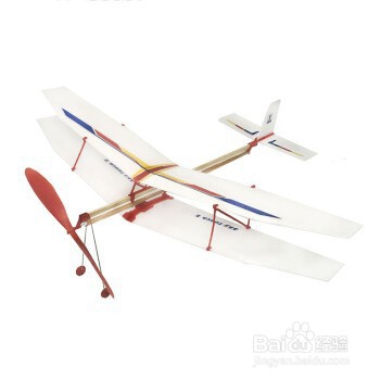 如何自制橡皮筋动力滑翔机