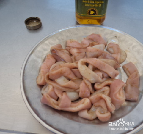 孜然鱿鱼圈的做法