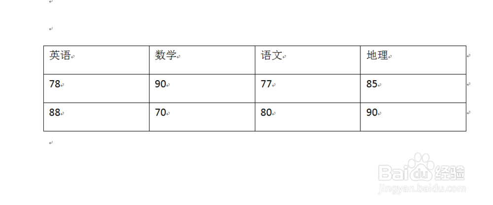 WORD如何将表格转换为文本