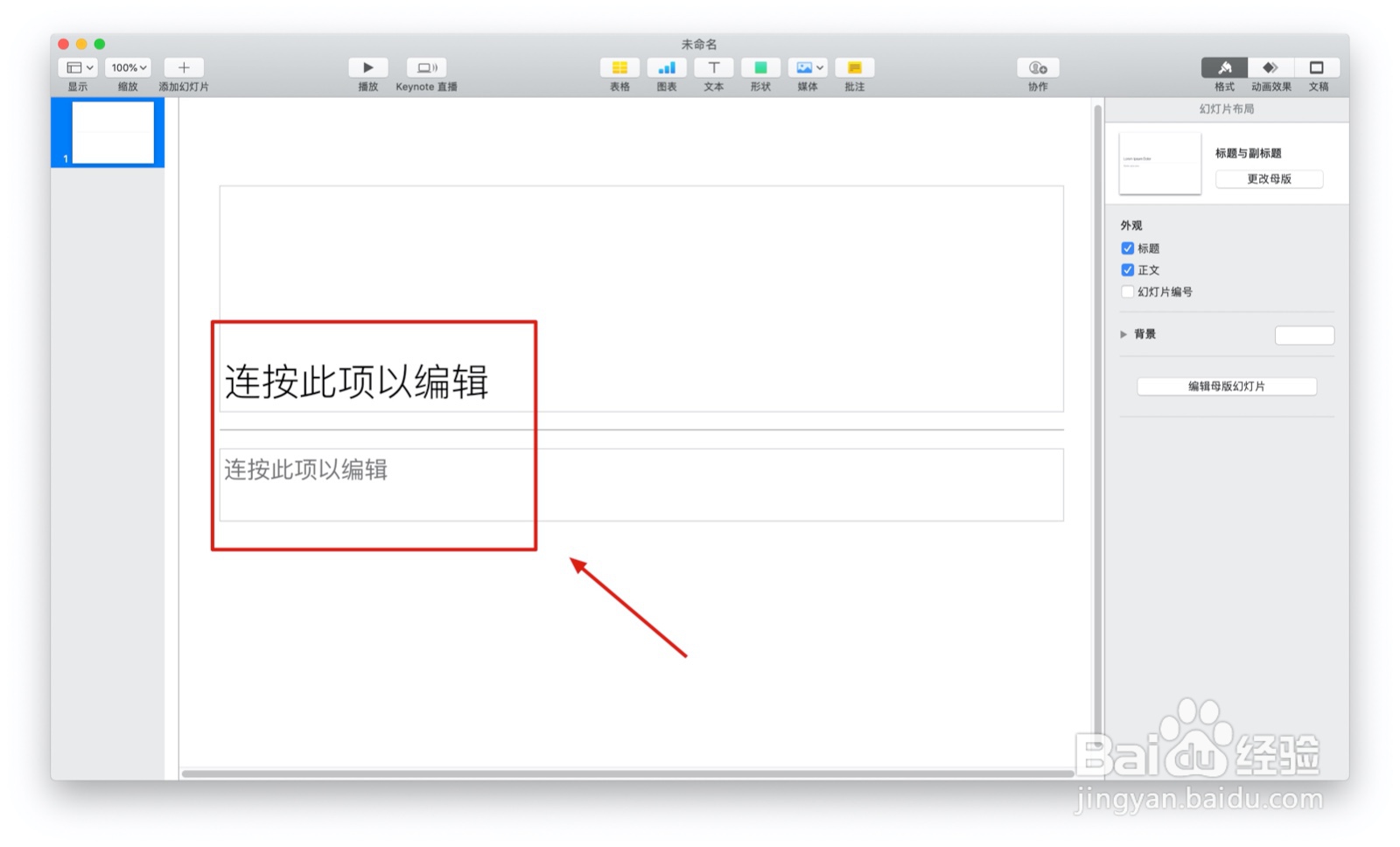 如何使用keynote的现代作品集主题