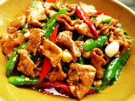肉类（一）：[12]辣椒炒肉