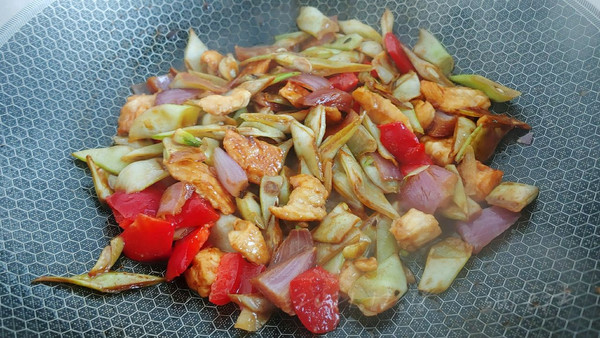 豉油滑鸡烧芸豆