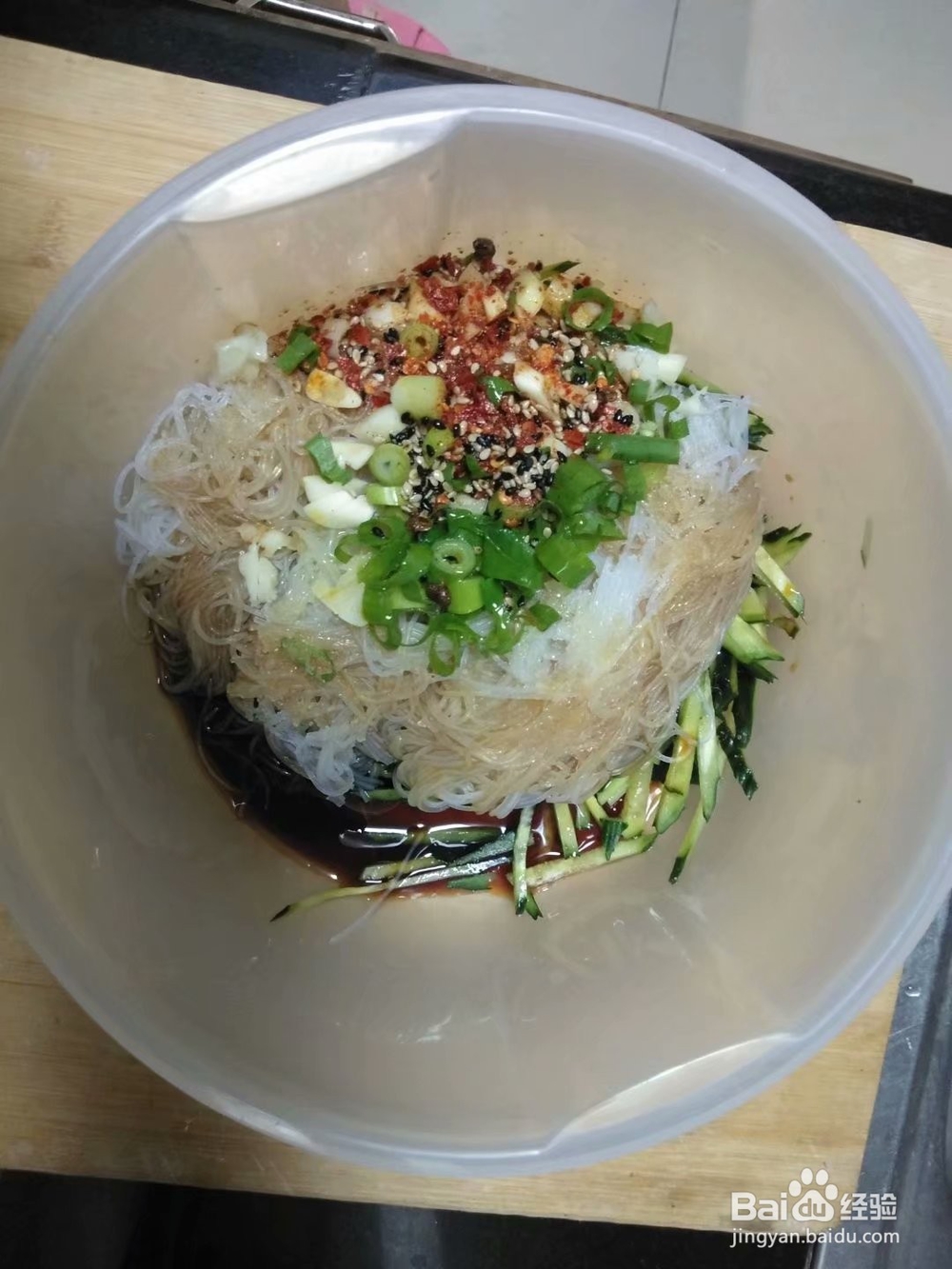 如何制作凉拌黄瓜粉丝