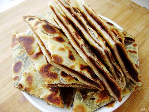 烫面豆沙饼
