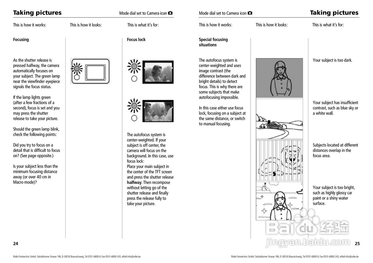 Rollei d33 com型数码相机说明书:[2]