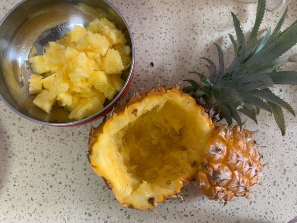 低GI藜麦杂粮菠萝饭