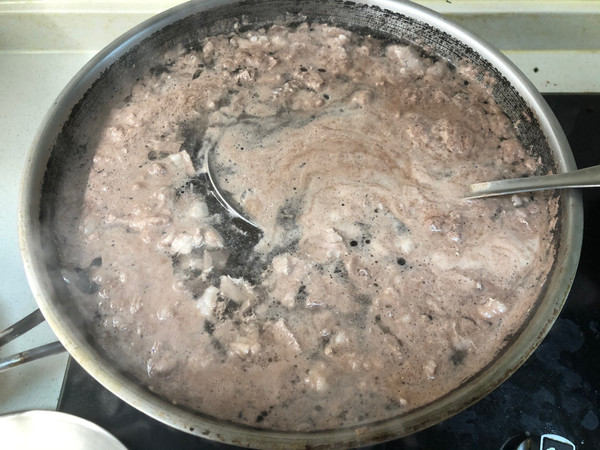 红烧肉炖白芸豆