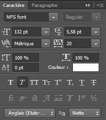 Photoshop制作极速动感火焰立体字