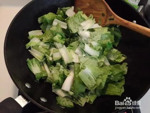 奶白菜炒海米