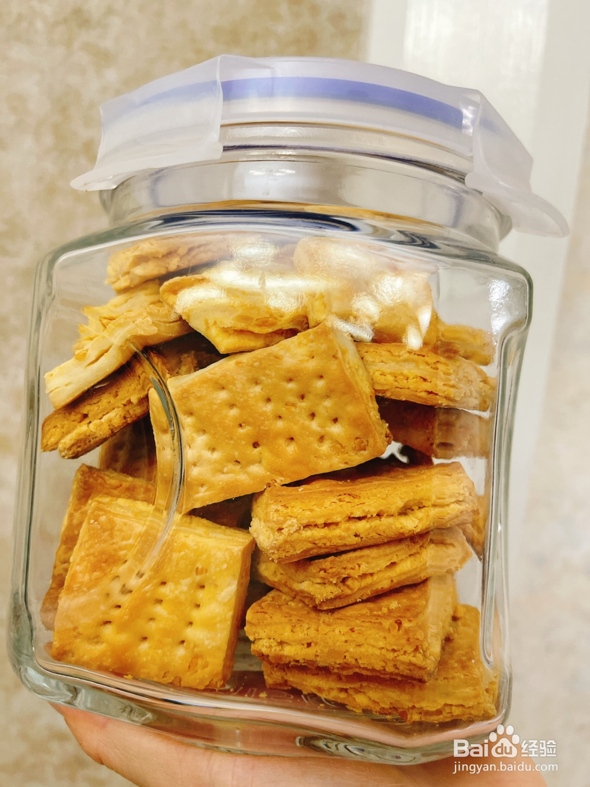 咸蛋黄苏打饼干的做法