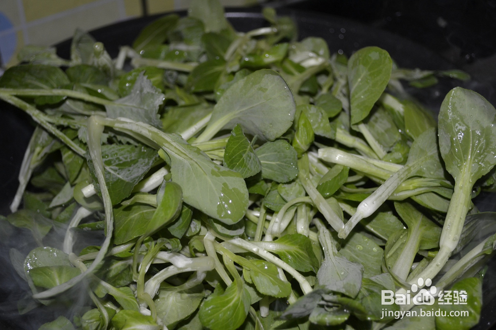 爆炒自家小青菜