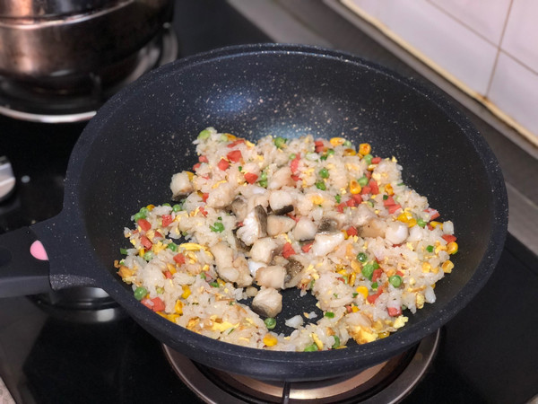 海鲜圣诞花环饭团