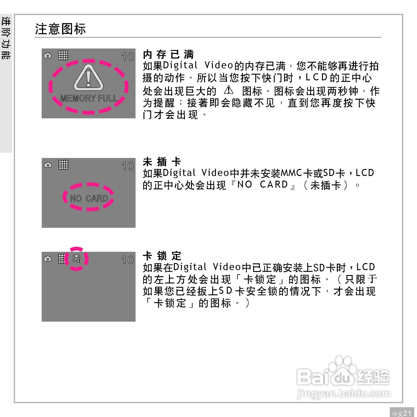 鸿友DV 3032数码摄像机使用说明书:[3]