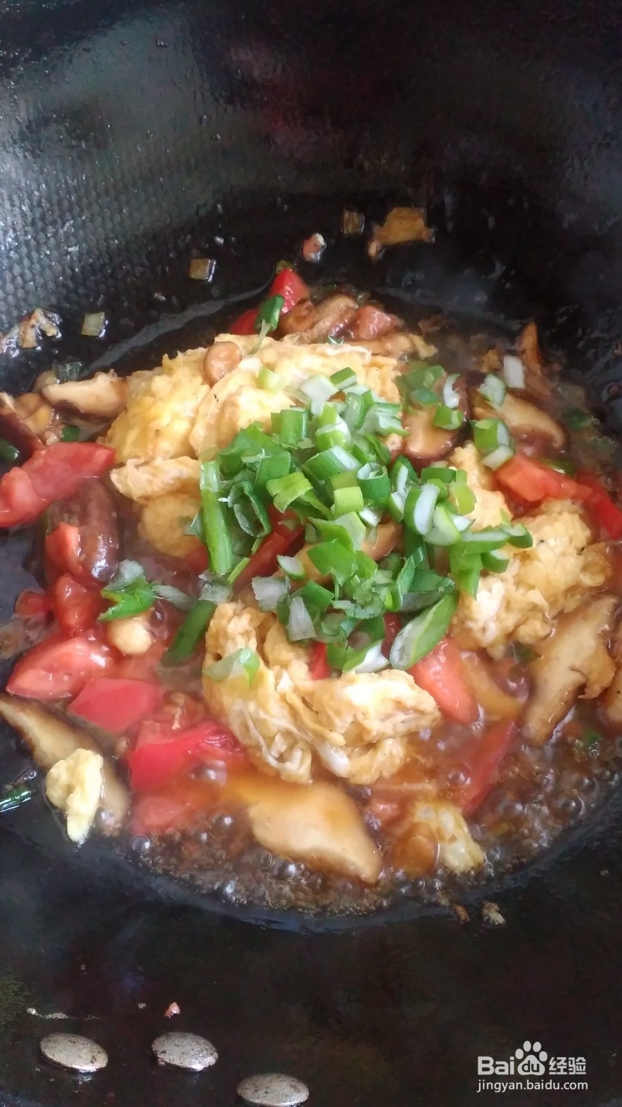 鲜鸡蛋炒香菇的美味做法