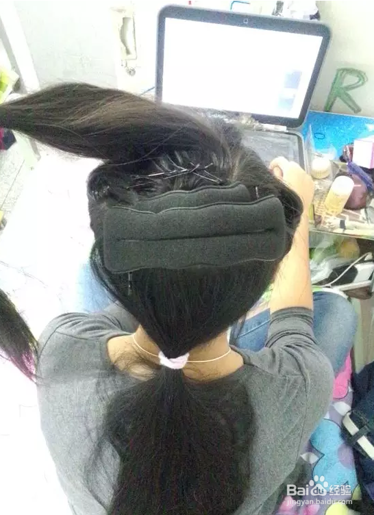 素素白浅的发型教程