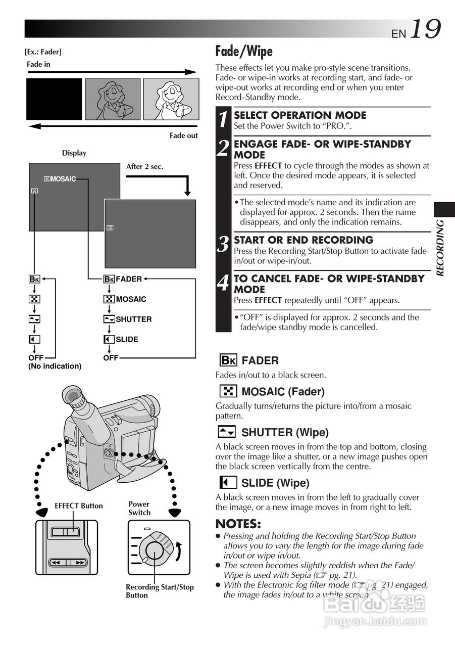 胜利JVC GR-FX505数码摄像机使用说明书:[2]