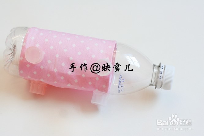 矿泉水瓶做小猪钱罐