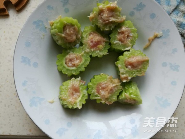 酿苦瓜的家常做法