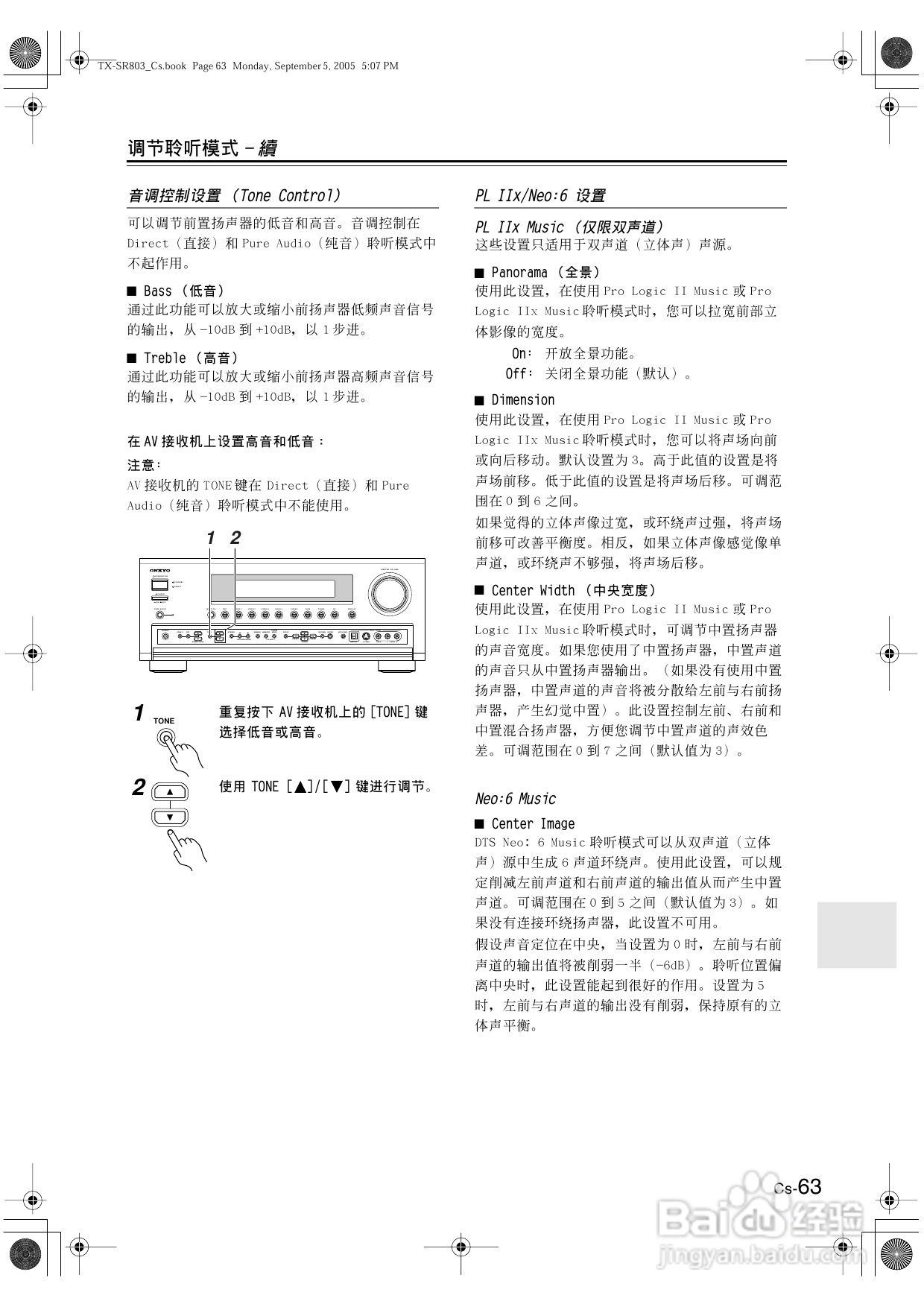 安桥AV接收机TX-SR8370型使用说明书:[4]