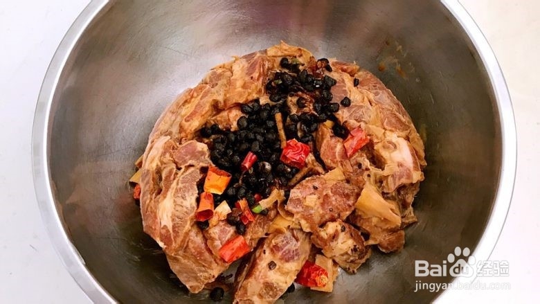 中国传统特色佳肴-豉香蒸排骨