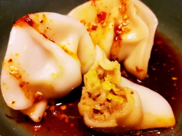 白菜香菇馅饺子