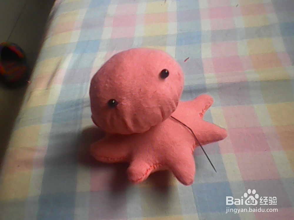 如何用不穿的衣服做玩偶--章鱼(八爪鱼)