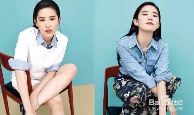 皮肤黄的女生穿什么颜色好看？看刘亦非穿搭！