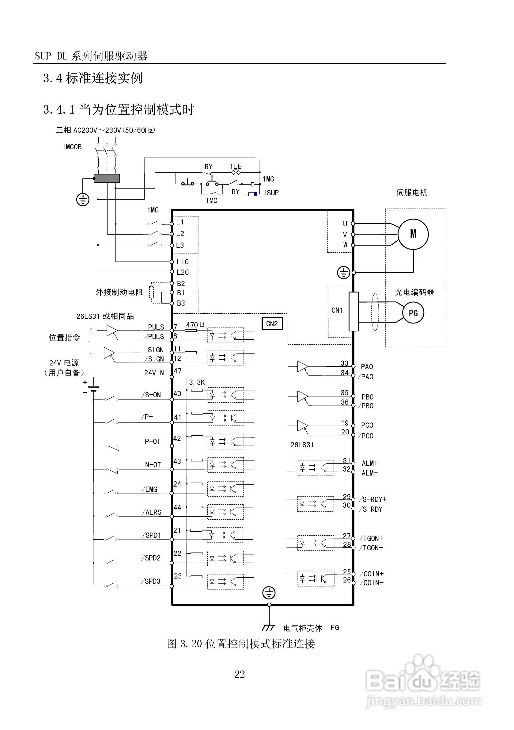 SUP-DL系列伺服驱动器说明书:[5]