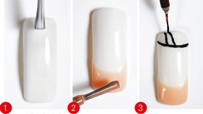 教你复古美甲款式