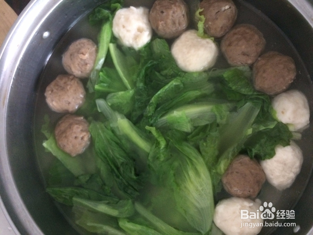 青菜丸子汤怎么做