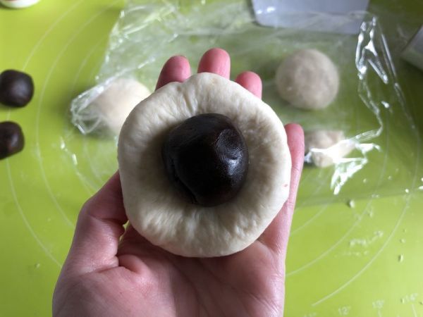 可妮兔豆沙包#福临门暖冬宴幸福面#