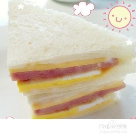 超级好吃的三明治的做法